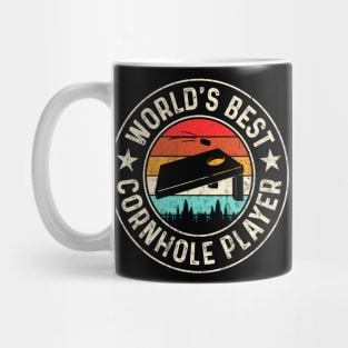 Worlds Best Cornhole Player Mug